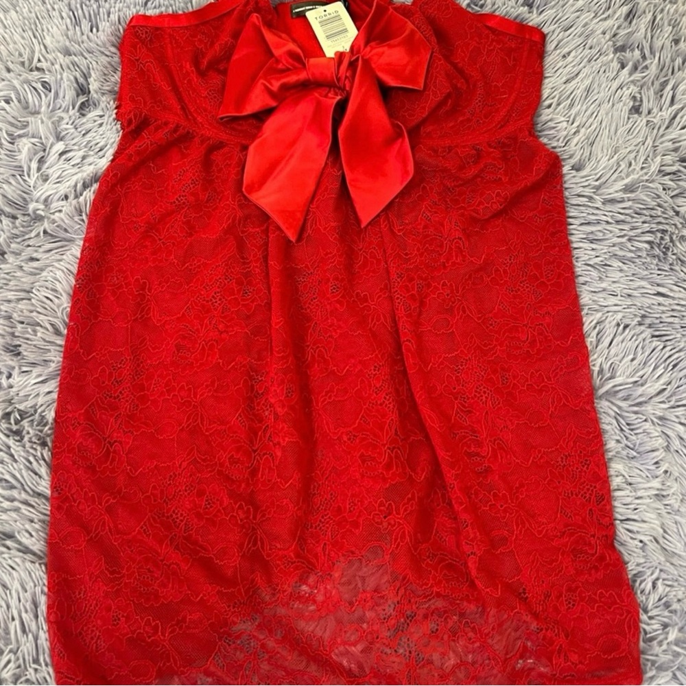 Torrid red lingerie